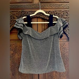 Banana republic off the shoulder blouse